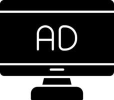 Ad Icon Design Symbol vector