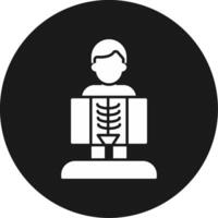X Ray Icon Design Symbol vector