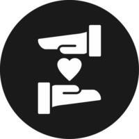 Caring Hands Icon Design Symbol vector