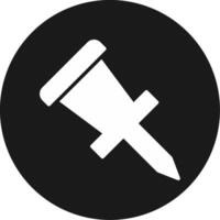 Pin Icon Design Symbol vector