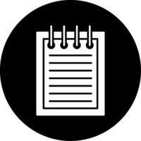 Note Icon Design Symbol vector