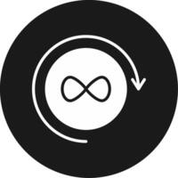 Infinite Icon Design Symbol vector