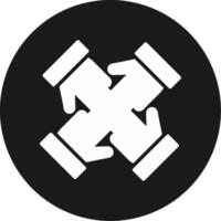 Team work Icon Design Symbol vector