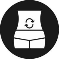 Belly Icon Design Symbol vector