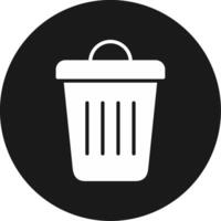 Dustbin Icon Design Symbol vector