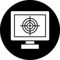 Target Icon Design Symbol vector