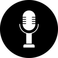 Microphone Icon Design Symbol vector