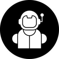 Astronaut Icon Design Symbol vector