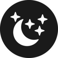 Moon Icon Design Symbol vector