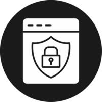 Web Security Icon Design Symbol vector