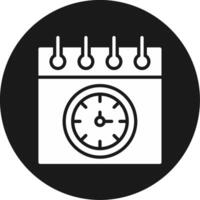 Deadline Icon Design Symbol vector