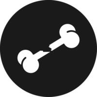 Bone Icon Design Symbol vector