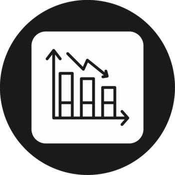 Decrease Icon Design Symbol vector