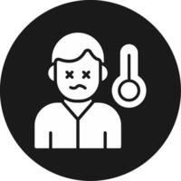 Sick Person Icon Design Symbol vector
