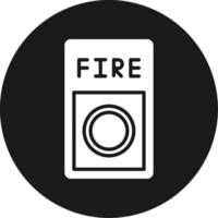 Fire Button Icon Design Symbol vector