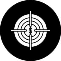 Target Icon Design Symbol vector