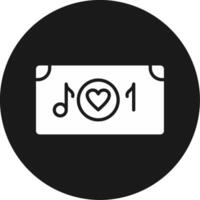 Love Song Icon Design Symbol vector