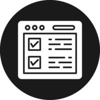 Checklist Icon Design Symbol vector