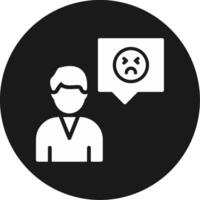 Bad Review Icon Design Symbol vector