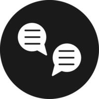 Chat Icon Design Symbol vector