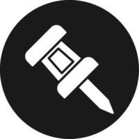 Push Pin Icon Design Symbol vector