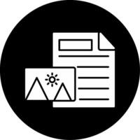 Document Icon Design Symbol vector