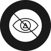No Illegitimate Icon Design Symbol vector