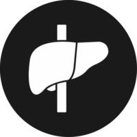 Liver Icon Design Symbol vector