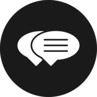 Conversation Icon Design Symbol vector