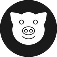 Pig Icon Design Symbol vector