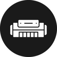 Harmonica Icon Design Symbol vector