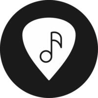 Guitar Pick Icon Design Symbol vector