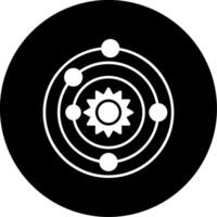 Solar System Icon Design Symbol vector