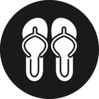 Flip Flops Icon Design Symbol vector