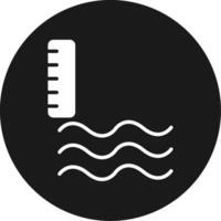 Water Level Icon Design Symbol vector