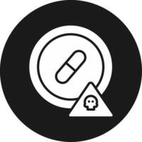 Overdose Icon Design Symbol vector