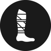 Splint Icon Design Symbol vector