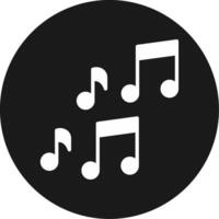 Musical Notes Icon Design Symbol vector