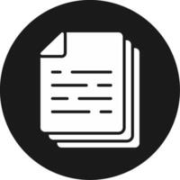 Document Icon Design Symbol vector