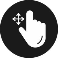Drag Icon Design Symbol vector