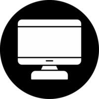 Monitor Icon Design Symbol vector