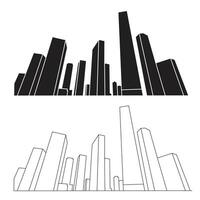 building line draw illustration vector