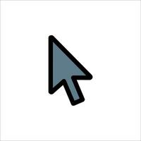 Mouse cursor icon illustration vector