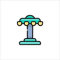 A carousel icon on a white background vector