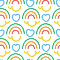 Abstract Beauty Hand-Drawn Shapes cute beautiful hand drawn colorful line and abstract geometric shape pattern art illustration isolated on white vector