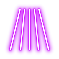 Abstract effect colorful pattern neon laser line technology design element retro style 80s-90s. png