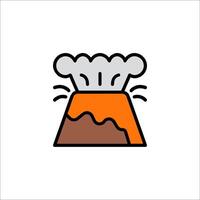 Volcano icon, volcano icon, volcano icon, volcano icon, volcano icon, volcano icon, vector