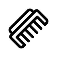 comb icon. line icon for your website, mobile, presentation, and logo design. vector