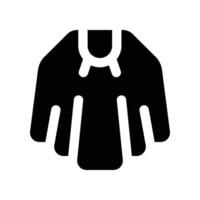 cape icon. glyph icon for your website, mobile, presentation, and logo design. vector