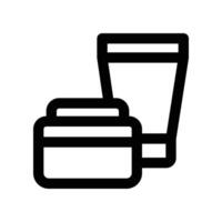 cosmetic icon. line icon for your website, mobile, presentation, and logo design. vector